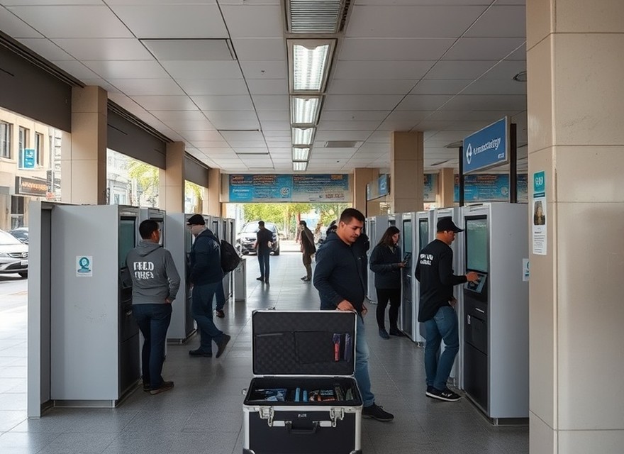 Después — Equipo restablecido en la misma visita y operando con normalidad.